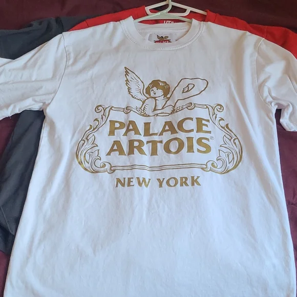 トップス PALACE x Stella Artois Tee White S Palace x Stella Artois Coaster T-shirt - White | In stock